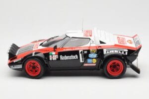 Lancia Stratos HF #1 Hunsruck Rally 1978 Kyosho 1:18 08130D Metall — Bild 4 von 8