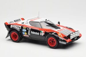 Lancia Stratos HF #1 Hunsruck Rally 1978 Kyosho 1:18 08130D Metall — Bild 6 von 8
