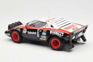 Lancia Stratos HF #1 Hunsruck Rally 1978 Kyosho 1:18 08130D Metall — Bild 7 von 8