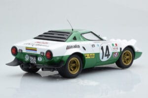 Lancia Stratos Alitalia #14 S. Munari / M. Mannucci Winners Rally Monte Carlo 1975 Minichamps 1:18 155751714 Metall — Bild 2 von 6