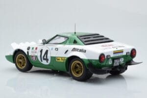 Lancia Stratos Alitalia #14 S. Munari / M. Mannucci Winners Rally Monte Carlo 1975 Minichamps 1:18 155751714 Metall — Bild 5 von 6