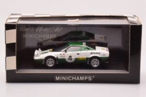 Lancia Stratos Alitalia #4 B. Waldegaard / H. Thorzelius Winner Rally Sweden 1975 Minichamps 1:43 430751204 Metall — Bild 4 von 4