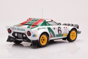 Lancia Stratos HF #6 B. Waldegård / H. Thorszelius Rally Monte Carlo 1976 IXO 1:18 18RMC162B Metall — Bild 2 von 6