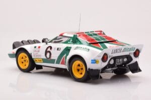 Lancia Stratos HF #6 B. Waldegård / H. Thorszelius Rally Monte Carlo 1976 IXO 1:18 18RMC162B Metall — Bild 5 von 6