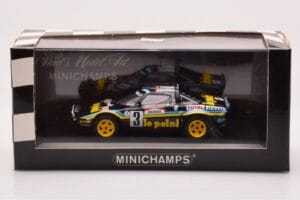 Lancia Stratos Le Point #3 B. Darniche / A. Mahe Tour de France 1980 Minichamps 1:43 430801201 Metall — Bild 4 von 4