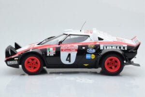 Lancia Stratos Pirelli #4 M. Alen / I. Kivimaki Winners Rally Sanremo 1978 Minichamps 1:18 155781704 Metall — Bild 3 von 6