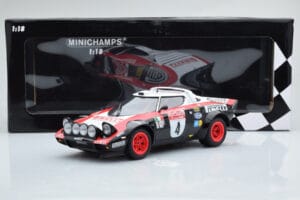Lancia Stratos Pirelli #4 M. Alen / I. Kivimaki Winners Rally Sanremo 1978 Minichamps 1:18 155781704 Metall — Bild 6 von 6