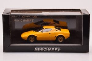 Lancia Stratos Gelb Minichamps 1:43 430125020 Metall — Bild 4 von 4