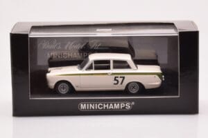 Lotus Cortina Mk1 #57 J. Clark Crystal Palace Winner 1964 Minichamps 1:43 400648257 Metall — Bild 4 von 4
