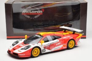 McLaren F1 GTR #40 J. O'Rourke / M. Sugden / P. Auberlein EMI 24 Hours of Le Mans 1996 UT Models 1:18 39820 Metall — Bild 6 von 6