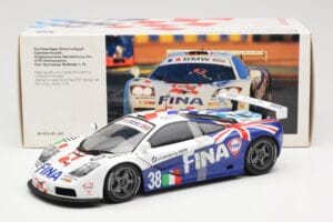 McLaren F1 GTR #38 M. Duez / M. Soper / E. Lafitte Team Bigazzi 24 Hours of Le Mans 1996 UT Models 1:18 80439421484 Metall — Bild 6 von 6