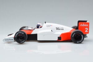 McLaren MP4/2B Marlboro #2 A. Prost Monaco GP Winner World Champion 1985 MCG 1:18 MCG18606F Metall — Bild 3 von 6
