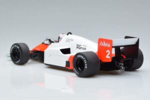 McLaren MP4/2B Marlboro #2 A. Prost Monaco GP Winner World Champion 1985 MCG 1:18 MCG18606F Metall — Bild 5 von 6