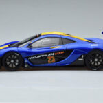 McLaren P1 GTR Blau Mit Gelben Streifen AUTOart 1:18 - image 4 of 7