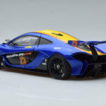 McLaren P1 GTR Blau Mit Gelben Streifen AUTOart 1:18 - image 6 of 7