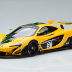 McLaren P1 GTR Gelb Mit Grünen Streifen AUTOart 1:18