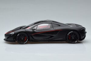 McLaren P1 Matt Schwarz AUTOart 1:18 76027 Metall — Bild 4 von 9