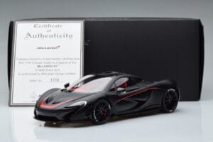 McLaren P1 Matt Schwarz AUTOart 1:18 76027 Metall — Bild 9 von 9