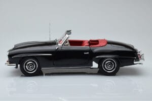Mercedes 190 SL W121 Cabriolet Schwarz Minichamps 1:18 100037030 Metall — Bild 4 von 8