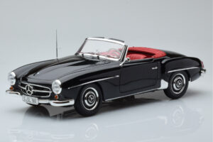 Mercedes 190 SL W121 Cabriolet Schwarz Minichamps 1:18