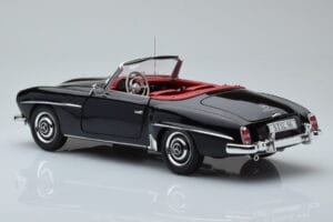 Mercedes 190 SL W121 Cabriolet Schwarz Minichamps 1:18 100037030 Metall — Bild 6 von 8