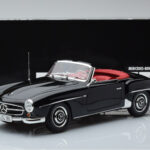 Mercedes 190 SL W121 Cabriolet Schwarz Minichamps 1:18 - image 8 of 8