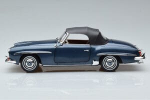 Mercedes 190 SL W121 Roadster Blau Norev 1:18 B66040625 Metall — Bild 4 von 8