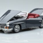 Mercedes 190 SL W121 Roadster Grau Norev 1:18 183402 Metall - image 2 of 8