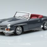 Mercedes 190 SL W121 Roadster Grau Norev 1:18 183402 Metall