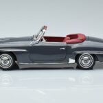 Mercedes 190 SL W121 Roadster Grau Norev 1:18 183402 Metall - image 4 of 8