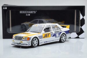 Mercedes 190E 2.5-16 W201 EVO 1 Jet #16 F. Biela Team Ms-Jet Racing DTM 1990 Minichamps 1:18 155903616 Metall — Bild 6 von 6