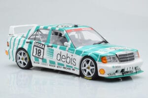 Mercedes 190E 2.5-16 W201 EVO 2 Debis #18 F. Giroix Team Zackspeed DTM 1991 Minichamps 1:18 155913618 Metall — Bild 4 von 6