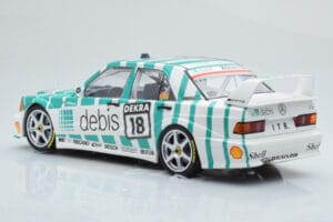 Mercedes 190E 2.5-16 W201 EVO 2 Debis #18 F. Giroix Team Zackspeed DTM 1991 Minichamps 1:18 155913618 Metall — Bild 5 von 6