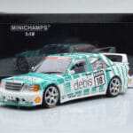 Mercedes 190E 2.5-16 W201 EVO 2 Debis #18 F. Giroix Team Zackspeed DTM 1991 Minichamps 1:18 - image 6 of 6
