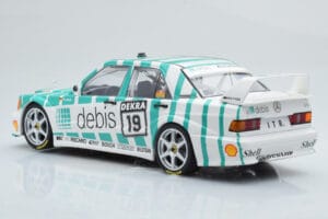 Mercedes 190E 2.5-16 W201 EVO 2 Debis #19 R. Asch Team Zackspeed DTM 1991 Minichamps 1:18 155913619 Metall — Bild 5 von 6