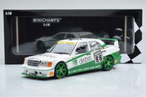 Mercedes 190E 2.5-16 W201 EVO 2 Debis #88 B. Schneider Team Zackspeed DTM 1991 Minichamps 1:18 155913688 Metall — Bild 6 von 6