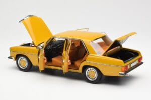 Mercedes 200/8 W115 Sahara Gelb Norev 1:18 183771 Metall — Bild 5 von 8