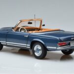 Mercedes 230 SL W113 Pagoda Blau Limitierte Auflage Norev 1:18 183767 Metall - image 7 of 8
