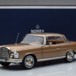 Mercedes 250 SE Coupe W111 Gold Metallic Norev 1:18 - image 7 of 7