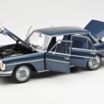 Mercedes 280 SE W108 Dunkelblau Metallic Norev 1:18 - image 2 of 8