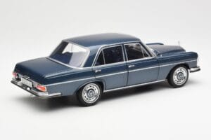 Mercedes 280 SE W108 Dunkelblau Metallic Norev 1:18 183534 Metall — Bild 3 von 8