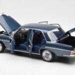 Mercedes 280 SE W108 Dunkelblau Metallic Norev 1:18 - image 5 of 8