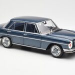 Mercedes 280 SE W108 Dunkelblau Metallic Norev 1:18 - image 6 of 8