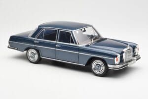 Mercedes 280 SE W108 Dunkelblau Metallic Norev 1:18 183534 Metall — Bild 6 von 8