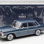 Mercedes 280 SE W108 Dunkelblau Metallic Norev 1:18 - image 8 of 8