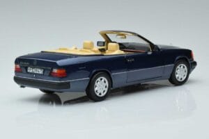 Mercedes 300 CE-24 A124 Cabriolet Nautical Blau Limitierte Auflage Norev 1:18 183879 Metall — Bild 3 von 7