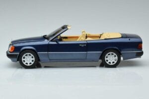 Mercedes 300 CE-24 A124 Cabriolet Nautical Blau Limitierte Auflage Norev 1:18 183879 Metall — Bild 4 von 7
