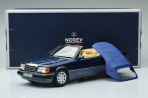 Mercedes 300 CE-24 A124 Cabriolet Nautical Blau Limitierte Auflage Norev 1:18 183879 Metall — Bild 7 von 7