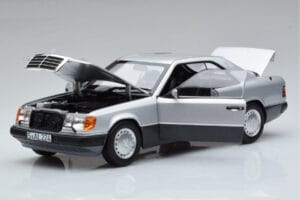 Mercedes 300 CE-24 C124 Coupe Silber Norev 1:18 183880 Metall — Bild 2 von 7