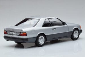 Mercedes 300 CE-24 C124 Coupe Silber Norev 1:18 183880 Metall — Bild 3 von 7
